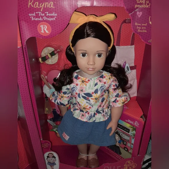 New Two 18" Our Generation Dolls Rayna & Nastassia/Angel NIB - Picture 4 of 11